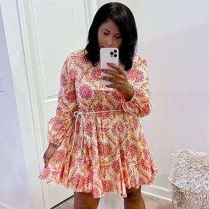 Zara floral dress